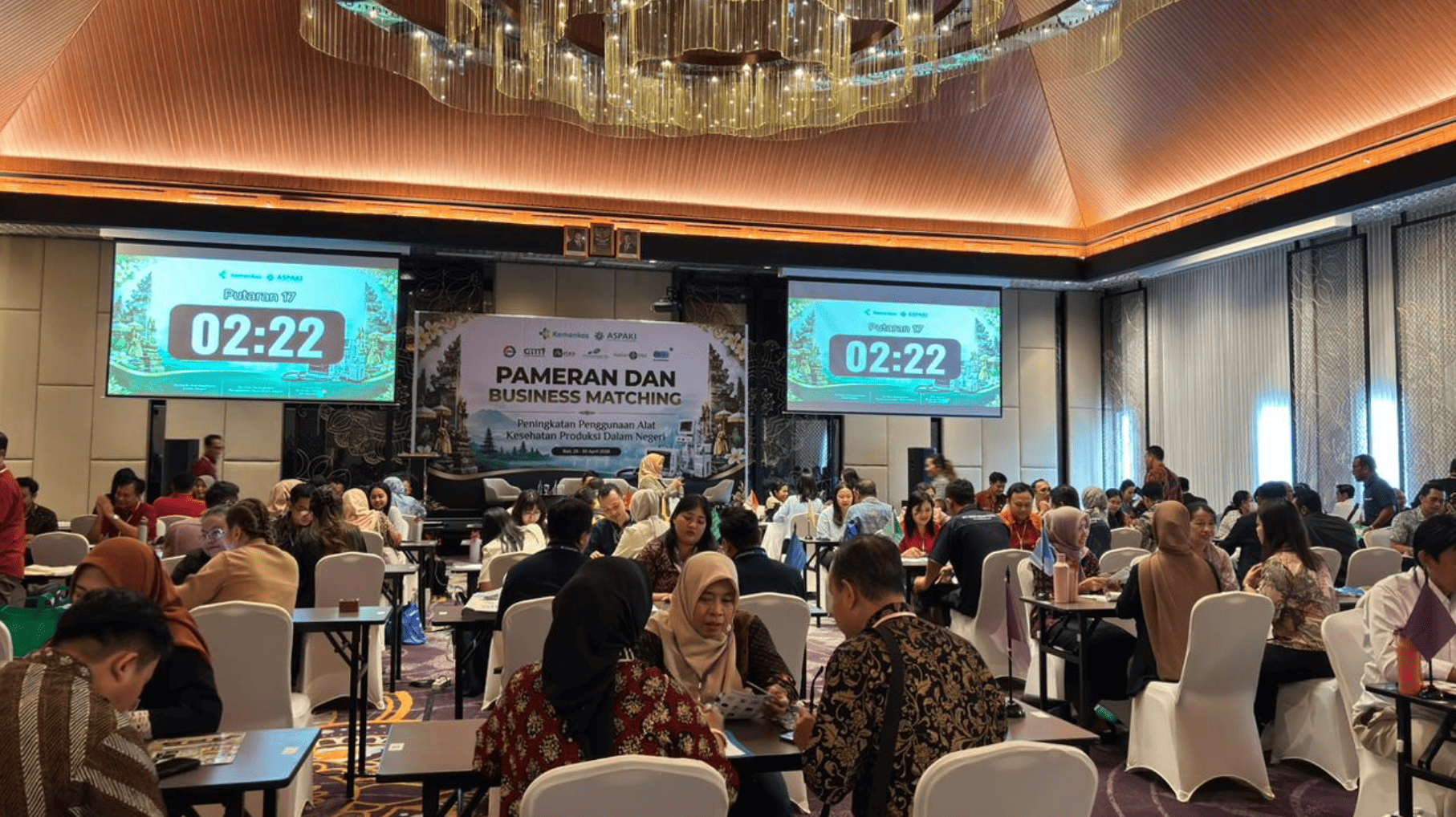 BISAMED hadir di Pameran & Business Matching Peningkatan Penggunaan Alat Kesehatan Produksi Dalam Negeri
