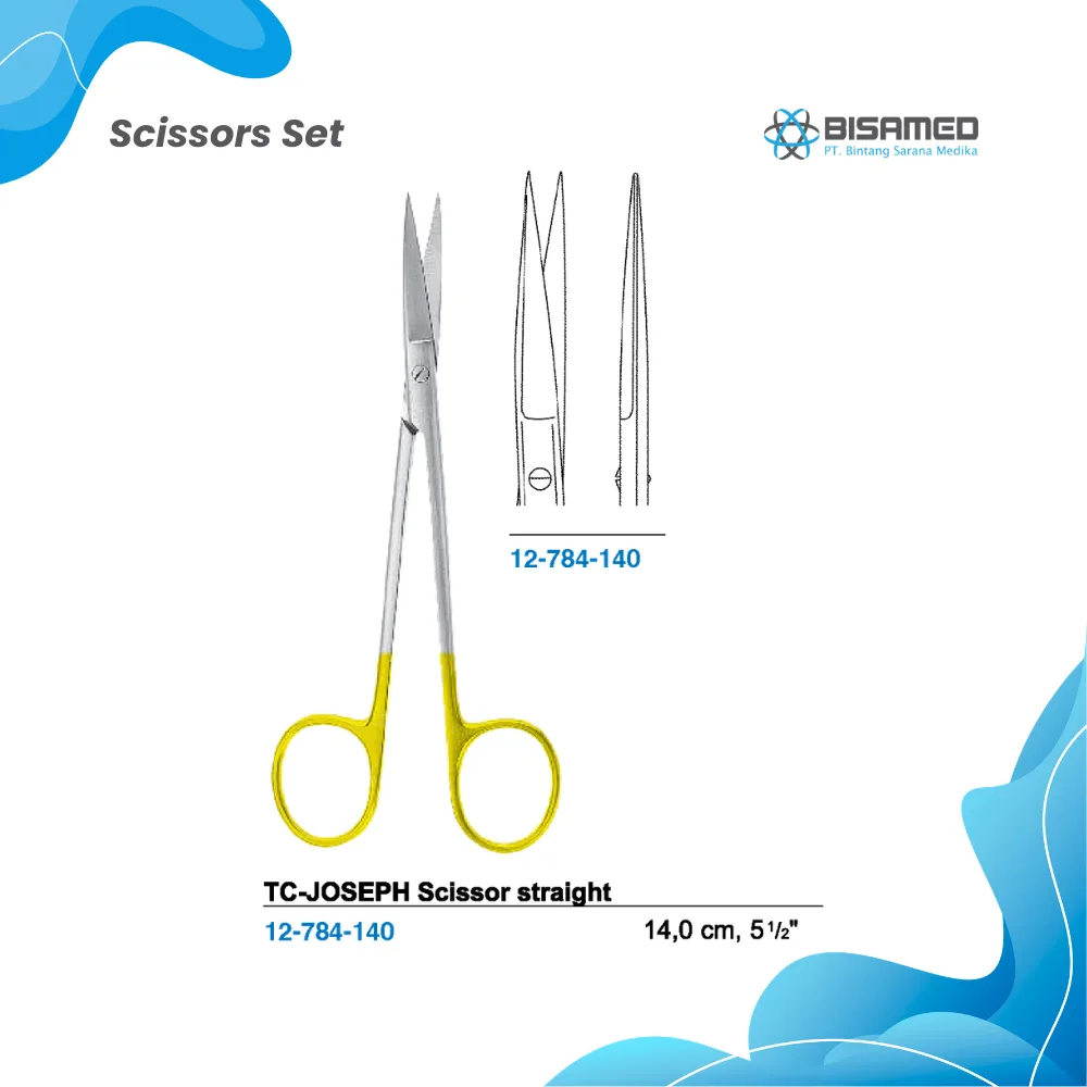 TC-JOSEPH Scissor straight 14,0 cm