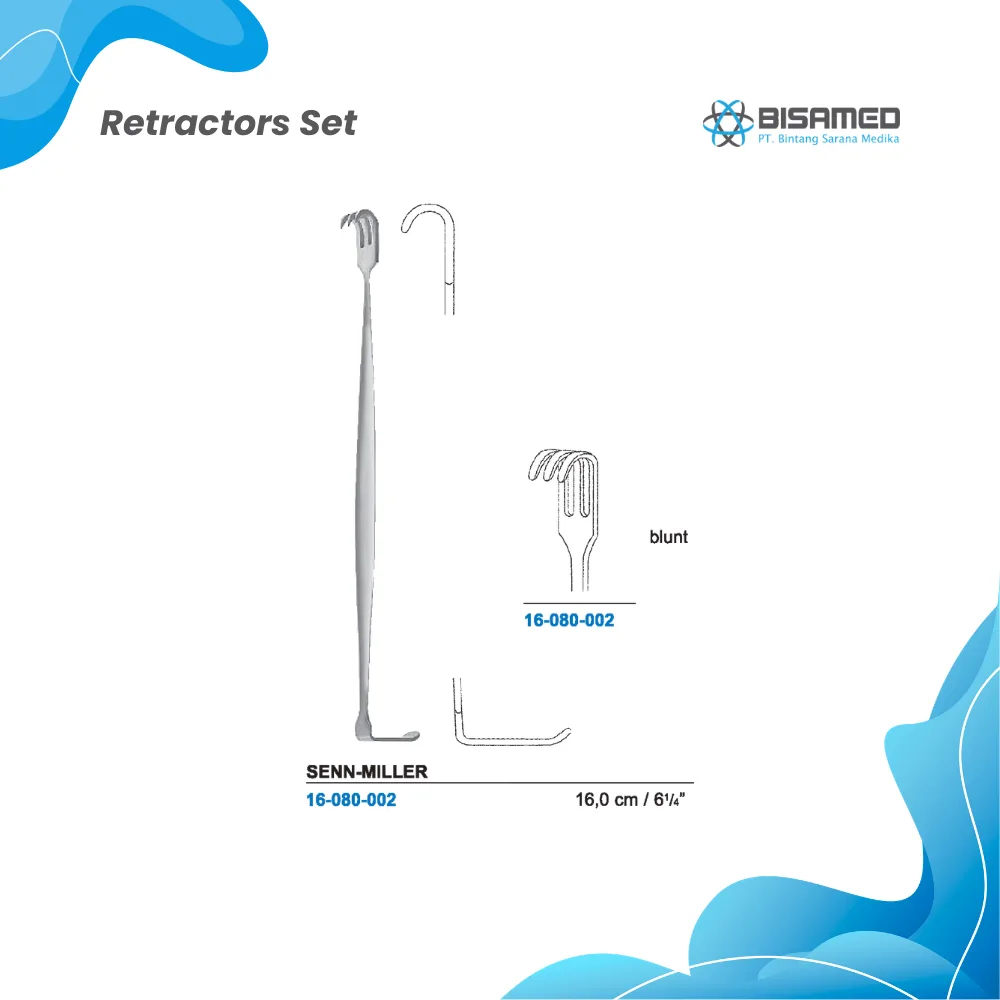 SENN-MILLER Retractor blunt 16,0 cm