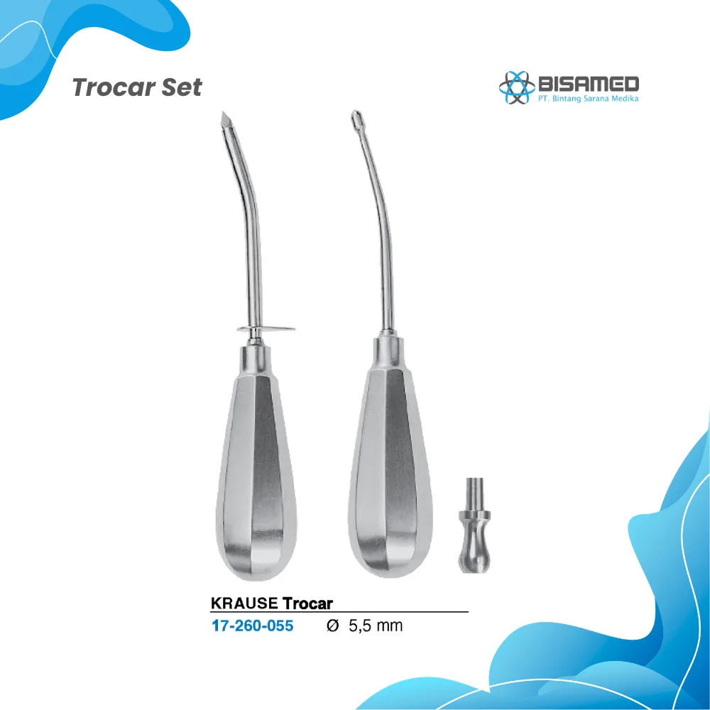 KRAUSE Trocar 15,0cm/5,5mm