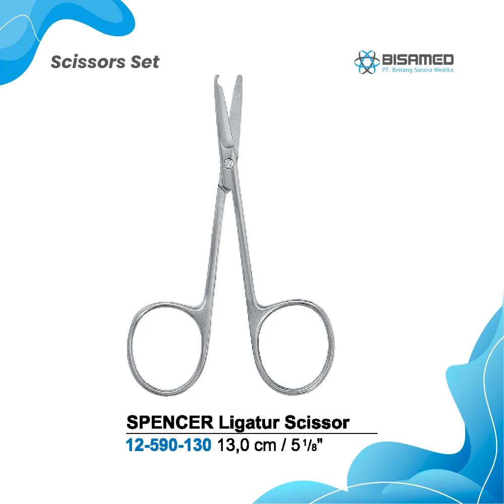 SPENCER Ligatur scissor 13,0 cm