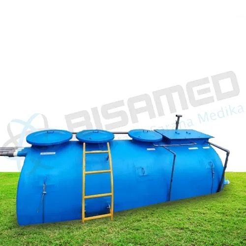 BISAMED IPAL Bio Flux Recycle System 7 m3/day Lengkap