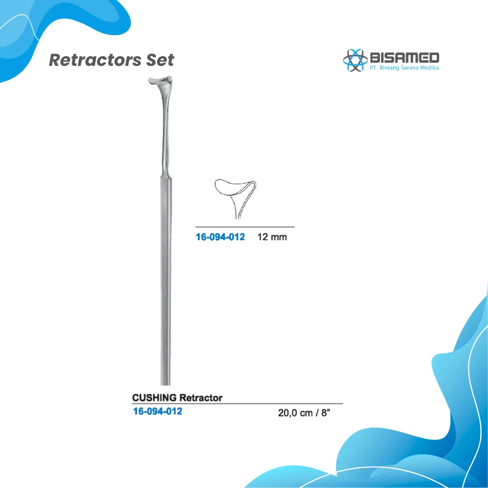 CUSHING Retractor 12 mm / 20,0 cm