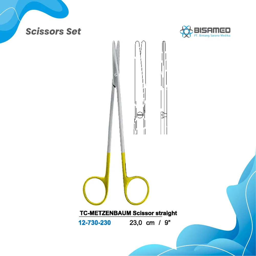 TC-METZENBAUM Scissor straight 23,0 cm