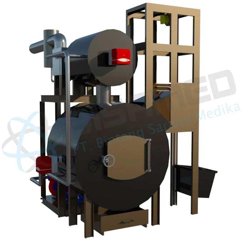 Incinerator Kap. 500 Kg / Jam